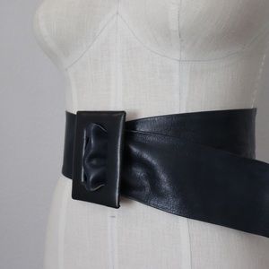 Vintage leather belt